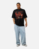 Saint Morta Highway Mock Neck T-Shirt Off Black