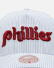 Mitchell & Ness Philadelphia Phillies 'Seersucker' Pro Pinch Snapback Blue/White