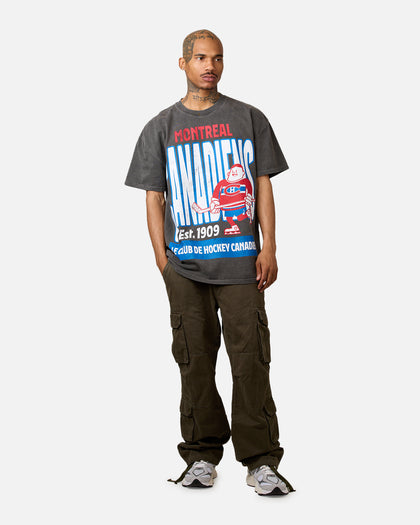 Culture Kings Montreal Canadiens Heavyweight T-Shirt Black Wash