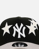 New Era New York Yankees 'Stars' 9FORTY A-Frame Snapback Black/Grey