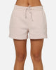 Nike Women's Sportswear Phoenix Fleece Shorts Pink/White