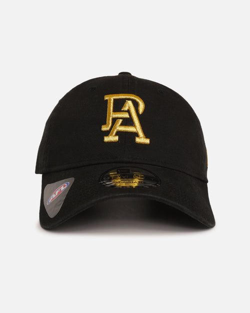 New Era Port Adelaide Football Club 'AFL Black & Gold' 9TWENTY Strapback Black/Gold