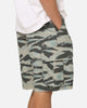 Carre Depot Cargo Shorts Tiger Camo