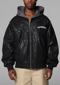Loiter Star Wars Sith Bomber Jacket Washed Black