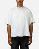 MNML Moth Eaten Cropped T-Shirt White