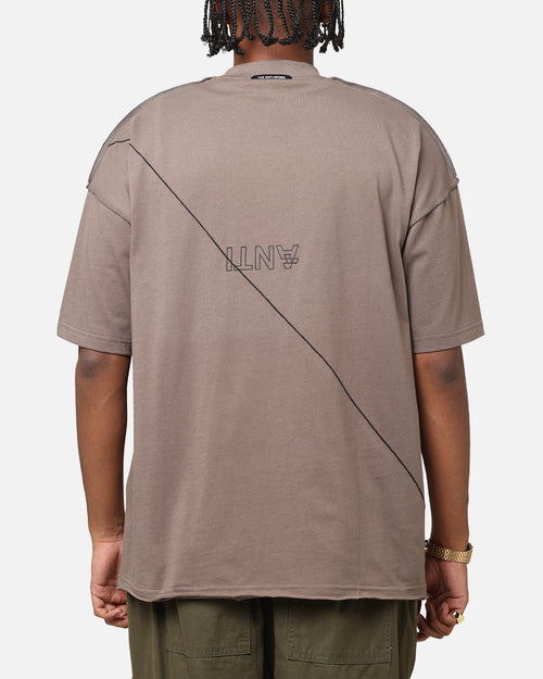 The Anti Order XY Aesthetic Non Seam T-Shirt Vintage Brown