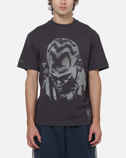 Mitchell & Ness Chicago Bulls Dennis Rodman Studded Tips T-Shirt Washed Black