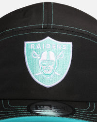 New Era Las Vegas Raiders 'Black Aqua' Camper Strapback Black/Aqua