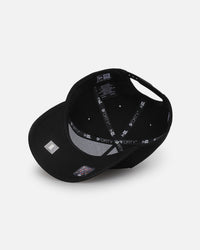 New Era Minnesota Timberwolves 'NBA Black & Gold Embroidery' 9FORTY A-Frame Snapback Black/Gold