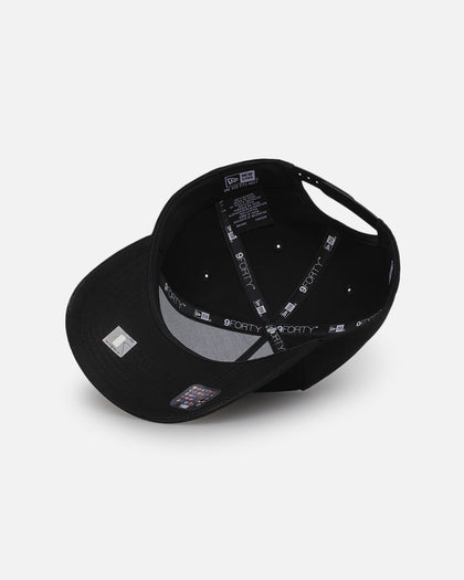New Era Minnesota Timberwolves 'NBA Black & Gold Embroidery' 9FORTY A-Frame Snapback Black/Gold