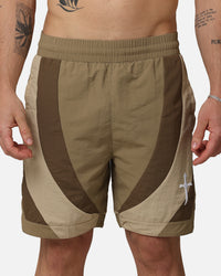 Saint Morta Holy Grail Nylon Shorts Brown
