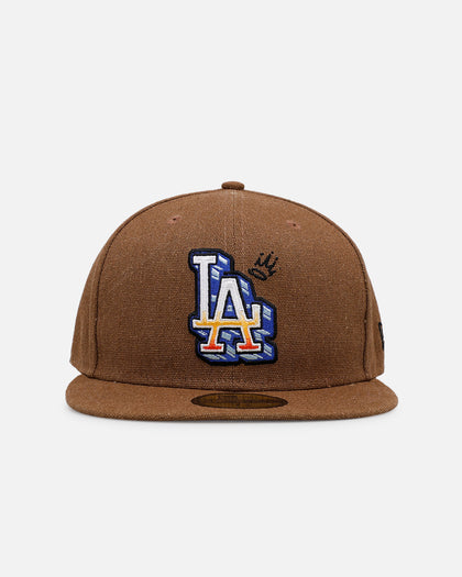 New Era Los Angeles Dodgers 'Scribble' 59FIFTY Fitted Brown