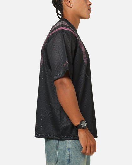 Mitchell & Ness Los Angeles Lakers Festival Jersey Black/Slate/Red