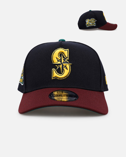 New Era Seattle Mariners 'Retro Outdoor' 9FORTY A-Frame Snapback Navy