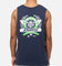 Bleacher Athletic Canberra Raiders NRL Adult Muscle T-Shirt Navy