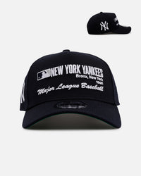 New Era New York Yankees 'Workleague' 9FORTY A-Frame Snapback Navy