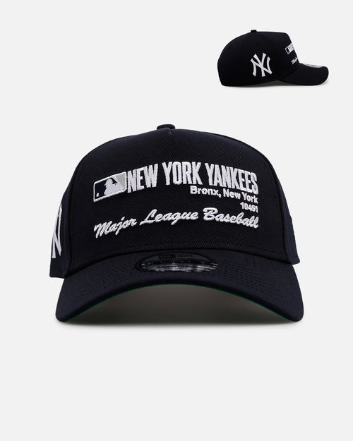 New Era New York Yankees 'Workleague' 9FORTY A-Frame Snapback Navy
