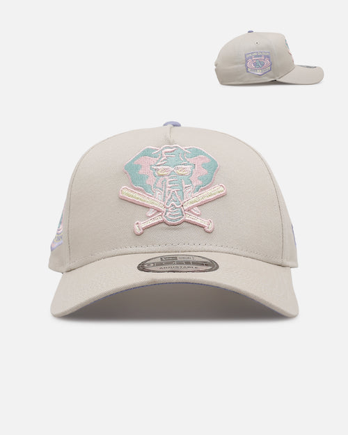 New Era Oakland Athletics 'Pastel 2.0' 9FORTY A-Frame Snapback Stone