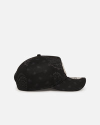New Era New York Yankees 'Tonal Paisley' 9FORTY A-Frame Snapback Black