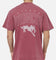 Bleacher Athletic Brisbane Broncos NRL Attrition Washed T-Shirt Burgundy