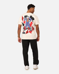 American Thrift X DC Batman The Joker 93 Heavyweight Vintage T-Shirt Off White