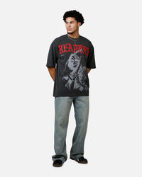 Overtime Kiss T-Shirt Vintage Black