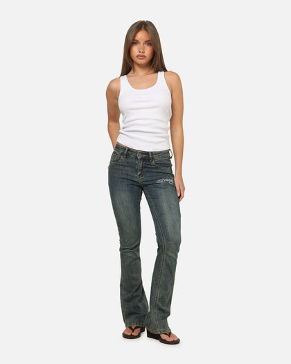 Ed Hardy Women's Signature Tank White