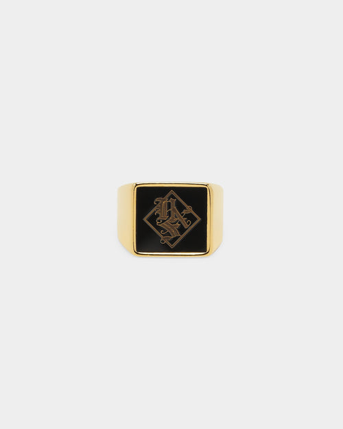 NXS Namesake Ring Gold/Black