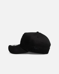 New Era Chicago White Sox "Black Metal Badge" 9Forty A-Frame Snapback Black