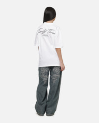 XXIII Script T-Shirt White/Black