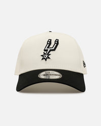New Era San Antonio Spurs 'Easy Chrome Black' 9FORTY A-Frame Snapback Chrome/Black
