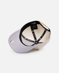 New Era Chicago Bulls 'Chrome Grey' 9FORTY A-Frame Snapback White/Silver