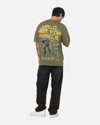 73Studio x Halo 2 Not For Angels T-Shirt Military Green