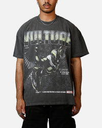 73Studio Marvel Sinister Six Vulture Heavyweight T-Shirt Black Wash