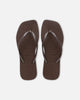 Havaianas Women's Slim Square Thongs Brown