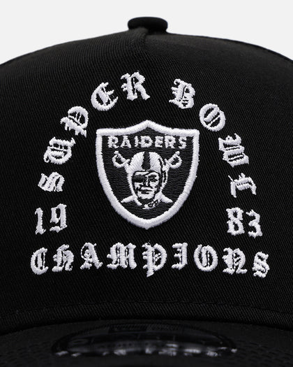 New Era Las Vegas Raiders 'Gothic Arch 2.0' 9FORTY A-Frame Snapback Black/White
