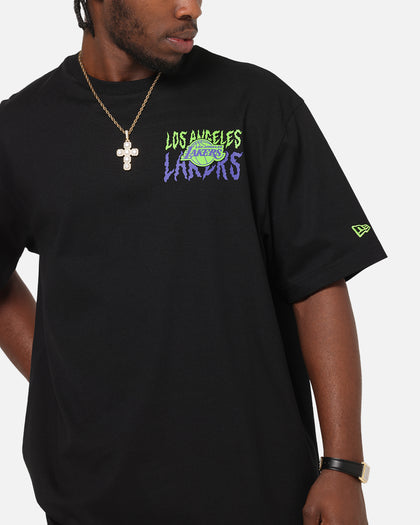 New Era Los Angeles Lakers Drip T-Shirt Black