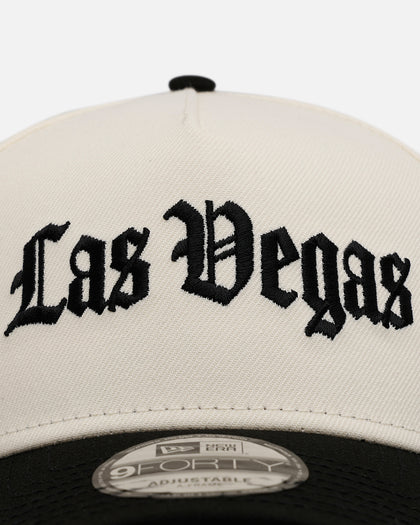 New Era Las Vegas Raiders 'City Pack' 9FORTY A-Frame Snapback Chrome/Black