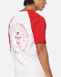 Tommy Hilfiger X Cadillac Formula 1 Team Speedometer T-Shirt White/Red