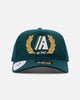 New Era Houston Astros 'Heritage Golf' Pre-Curved Golfer Snapback Cilantro Green