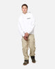 Carre Break Hoodie White