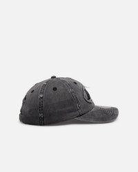 Mitchell & Ness Los Angeles Lakers 'Destroyed' Dad Fit Strapback Washed Black