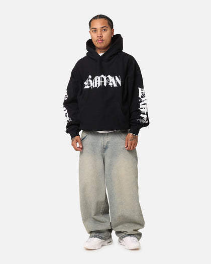 73Studio X DC Batman With The Devil Premium Hoodie Black