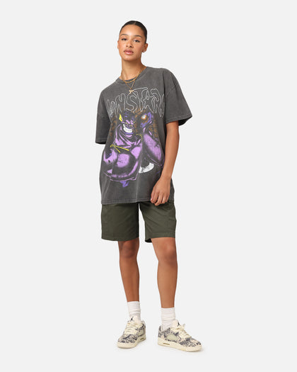 73Studio X Space Jam Monstars Heavyweight Vintage T-Shirt Black Wash