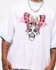 Ed Hardy Butterfly Ringer T-Shirt White