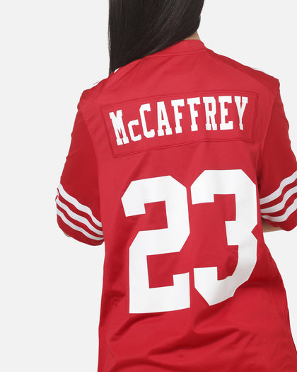 Nike San Francisco 49ers Christian McCaffrey #23 Home Game NFL Jersey Gym Red
