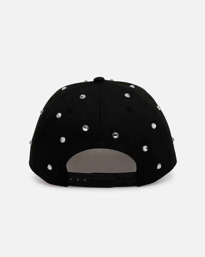 New Era Los Angeles Lakers 'Black Satin Hearts' 9FORTY A-Frame Snapback Black