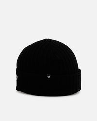 47 Brand Las Vegas Raiders Harbor Cuff Knit Beanie Black