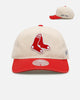 Mitchell & Ness Boston Red Sox 'Washed Cotton' Deadstock Snapback Off White