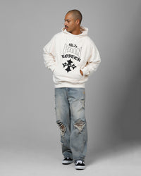 Loiter Ultimate Pain Premium Hoodie Off White
